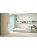 DORMITORIO JUVENIL COMPLETO MOD.DONALD+ AMB.19
