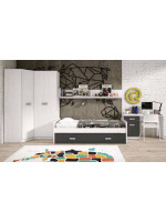 DORMITORIO JUVENIL COMPLETO MOD.DONALD+ AMB.10