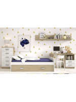 DORMITORIO JUVENIL COMPLETO MOD.DONALD+ AMB.12