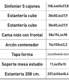 DORMITORIO JUVENIL COMPLETO MOD.DONALD+ AMB.18