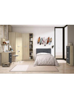 DORMITORIO JUVENIL COMPLETO MOD.DONALD+ AMB.02
