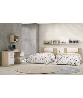 DORMITORIO JUVENIL COMPLETO MOD.DONALD+ AMB.03