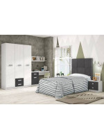 DORMITORIO JUVENIL COMPLETO MOD.DONALD+ AMB.04