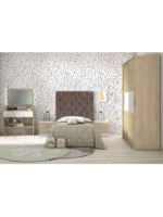 DORMITORIO JUVENIL COMPLETO MOD.DONALD+ AMB.05