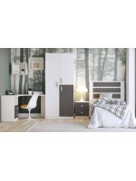 DORMITORIO JUVENIL COMPLETO MOD.DONALD+ AMB.06
