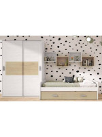 DORMITORIO JUVENIL COMPLETO MOD.DONALD+ AMB.09