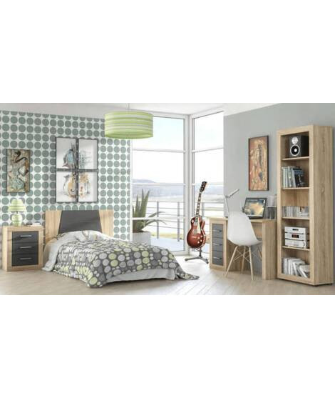DORMITORIO JUVENIL S/ARMARIO MOD.LARA AMBIENTE 15