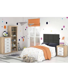 DORMITORIO JUVENIL S/ARMARIO MOD.LARA AMBIENTE 14