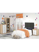 DORMITORIO JUVENIL S/ARMARIO MOD.LARA AMBIENTE 14