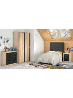 DORMITORIO JUVENIL CON ARMARIO MOD.LARA AMBIENTE 13