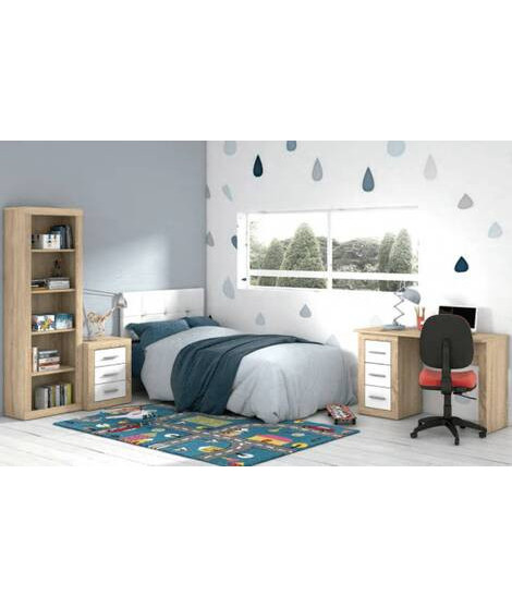 DORMITORIO JUVENIL S/ARMARIO MOD.LARA AMBIENTE 12