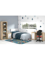 DORMITORIO JUVENIL S/ARMARIO MOD.LARA AMBIENTE 12