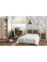 DORMITORIO JUVENIL S/ARMARIO MOD.LARA AMBIENTE 10
