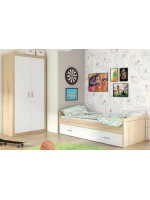 DORMITORIO JUVENIL CON ARMARIO MOD.LARA AMBIENTE 01