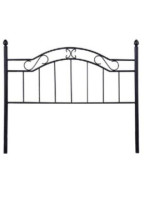 CABECERO FORJA 90 CMS. MOD.DEIRDRE NEGRO