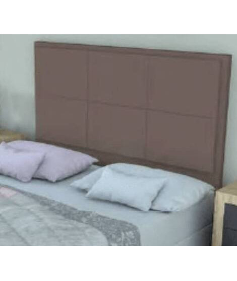 CABECERO JUVENIL TAP.CRYSTAL MOD.SOPHIE CHOCOLATE