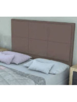 CABECERO JUVENIL TAP.CRYSTAL MOD.SOPHIE CHOCOLATE