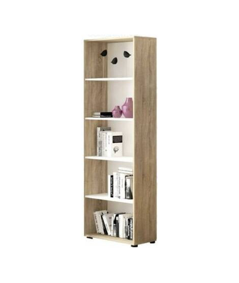 ESTANTERIA 182 CM. MOD.CHAMPION CAMBRIA-BLANCO