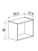 ESTANTERIA CUBO MOD.CHAMPION CAMBRIA