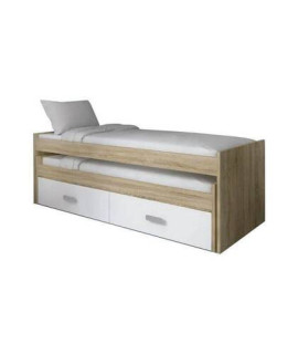 CAMA COMP+C.NIDO RU.CON CAJONERA MOD.CHAMPION CAMBRIA-BLANCO