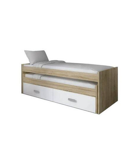 CAMA COMP+C.NIDO RU.CON CAJONERA MOD.CHAMPION CAMBRIA-BLANCO