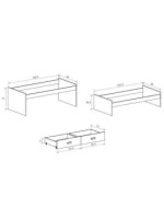 CAMA COMP+C.NIDO RU.CON CAJONERA MOD.CHAMPION CAMBRIA-BLANCO