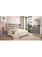 DORMITORIO MATRIMONIO MOD.MONIKA AMBIENTE 04-ACOLOR ANDERSEN - PINO GRIS