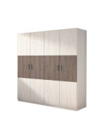 ARMARIO 4P. MOD.MONIKA ANDERSEN PINO-GRIS