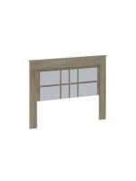 CABECERO CON PATAS 160 CM. MOD.CHELLEN CAMBRIA-BLANCO