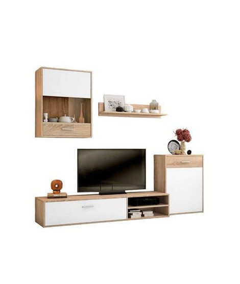 COMPOSICION UNICA 220 CM. MOD.HELENA CAMBRIA-BLANCO