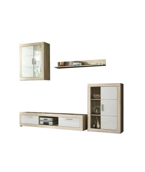 COMPOSICION UNICA LEDS 259CM. MOD.FIORDO CAMBRIA-BLANCO