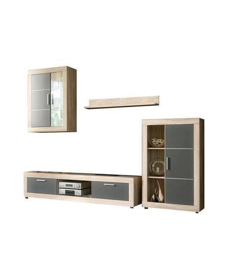 COMPOSICION UNICA LEDS 259CM. MOD.FIORDO CAMBRIA-GRAFITO