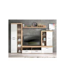 COMPOSICION UNICA LEDS 260CM. MOD.LOTTO CAMBRIA-BLANCO