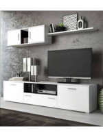 COMPOSICION UNICA 200CM. MOD.DIMAS BLANCO-GRAFITO