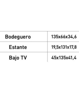 COMPOSICION APILABLE 201CM MOD.TEXAS AMBIENTE 05