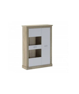 VITRINA BAJA  MOD.CHELLEN CAMBRIA-BLANCO