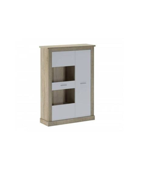 VITRINA BAJA  MOD.CHELLEN CAMBRIA-BLANCO