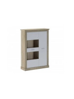 VITRINA BAJA  MOD.CHELLEN CAMBRIA-BLANCO