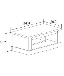 MESA CENTRO FIJA MOD.CHELLEN CAMBRIA