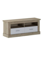 BAJO T.V. 2-C 135CM. MOD.CHELLEN CAMBRIA-BLANCO