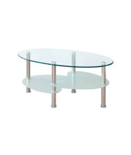 MESA CENTRO FIJA CRISTAL MOD.SENNA