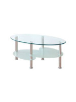 MESA CENTRO FIJA CRISTAL MOD.SENNA