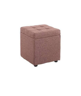 JUEGO DE 2 TABURETES TAP.TELA MOD.IVES MARRON