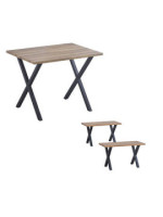 CONJUNTO VIDEL MESA + 2 TABURETES