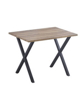 MESA COCINA FIJA T/MDF MOD.VIDEL NEGRO