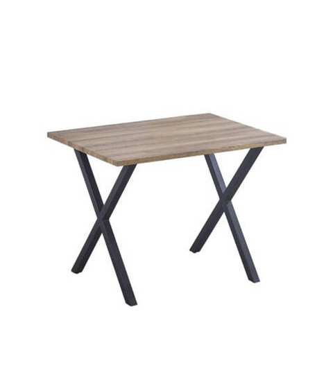 MESA COCINA FIJA T/MDF MOD.VIDEL NEGRO