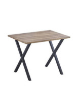 MESA COCINA FIJA T/MDF MOD.VIDEL NEGRO