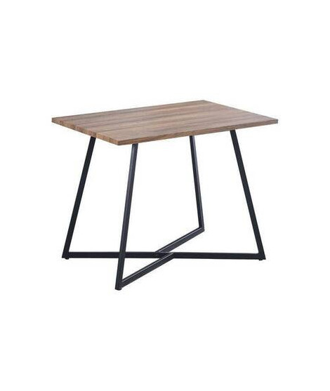 MESA COCINA FIJA T/MDF MOD.KIRBY NEGRO