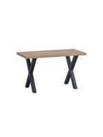 TABURETE MDF P/METAL MOD.VIDEL NEGRO