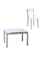 CONJUNTO MESA COCINA 70 + 4 SILLAS COCINA 20